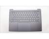 Lenovo 5CB1L60180 C-Abdeckung mit Tastatur, Deutsch, Sturmgrau, Ohne_Fingerabdruckscanner
