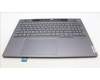 Lenovo 5CB1L68933 C-Abdeckung mit Tastatur, Belgisch, sturmgrau, Hintergrundbeleuchtung, Fingerabdruck, GB