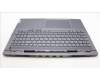 Lenovo 5CB1L68962 C-Abdeckung mit Tastatur, Ukraine, Sturmgrau, Hintergrundbeleuchtung, Fingerabdruck
