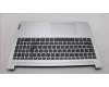 Lenovo 5CB1L72630 C-Cover with keyboard, US English Euro, Cloud Grey, Non-Backlight, Non-FingerPrint, US