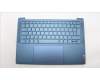 Lenovo 5CB1L80214 C-Abdeckung mit Tastatur, Italienisch, Aquamarinblau