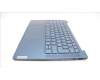 Lenovo 5CB1L80221 C-Abdeckung mit Tastatur, Skandinavien, Aquamarinblau