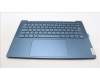 Lenovo 5CB1L80222 C-Abdeckung mit Tastatur, Skandinavien, Aquamarinblau