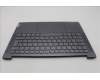 Lenovo 5CB1L80285 C-Cover with keyboard, German, Storm Grey, UK