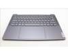Lenovo 5CB1L80286 C-Cover with keyboard, German, Storm Grey, UK