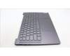 Lenovo 5CB1L80290 C-Cover with keyboard,Hebrew,Storm Grey