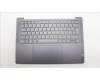 Lenovo 5CB1L80515 C-Cover with keyboard, UK English, Storm Grey, UK