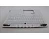 Lenovo 5CB1L83647 C-Cover with keyboard,Spanish,White,RGB Backlight