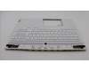 Lenovo 5CB1L83652 C-Cover with keyboard, Nordic, White, RGB Backlight, UK