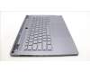 Lenovo 5CB1L83680 C-Abdeckung mit Tastatur, Hebräisch, Schiefergrau, Hintergrundbeleuchtung, Fingerabdruck