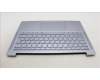 Lenovo 5CB1L88227 C-Cover with keyboard, Belgian, Mineral Grey, Non-Fingerprint, UK