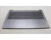 Lenovo 5CB1L88266 C-Cover with keyboard, English, Arctic Grey, Backlight, Fingerprint, US