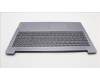 Lenovo 5CB1L99515 C-Cover with keyboard, German, Arctic Grey, Backlight, UK