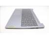 Lenovo 5CB1L99535 C-Cover with keyboard, Ukraine, Arctic Grey, Backlight, US