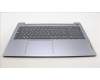 Lenovo 5CB1M23513 C-Cover with keyboard, Spanish, Arctic Grey, Non-Backlight, Fingerprint, UK