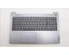 Lenovo 5CB1M23522 C-Cover with keyboard, French, Arctic Grey, Non-Backlight, Fingerprint, US