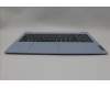 Lenovo 5CB1M36678 C-Cover with keyboard, Italian, Frost Blue, Non-Backlight, UK