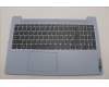 Lenovo 5CB1M36696 C-Cover with keyboard, Belgian, Frost Blue, Non-Backlight, UK