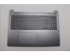 Lenovo 5CB1M45213 C-Cover with keyboard, Hungarian, Arctic Grey, Backlight, Fingerprint, UK