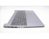 Lenovo 5CB1M46050 C-Cover with keyboard, Spanish, Arctic Grey, Non-Backlight, Fingerprint, UK