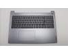 Lenovo 5CB1M46053 C-Cover with keyboard, Portuguese, Arctic Grey, Non-Backlight, Fingerprint, UK