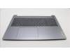 Lenovo 5CB1M46070 C-Cover with keyboard, Switzerland, Arctic Grey, Non-Backlight, Fingerprint, UK