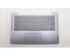 Lenovo 5CB1M46207 C-Cover with keyboard, Czech/Slovakian, Arctic Grey, Non-Fingerprint, UK