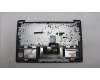 Lenovo 5CB1M46228 C-Cover with keyboard, Switzerland, Arctic Grey, Non-Fingerprint, UK