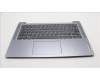 Lenovo 5CB1M46396 C-Cover with keyboard, Italian, Arctic Grey, Non-Fingerprint, UK
