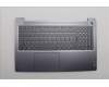 Lenovo 5CB1M46848 C-Cover with keyboard, Czech/Slovakian, Arctic Grey, Backlight, Fingerprint, UK
