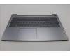Lenovo 5CB1M46864 C-Cover with keyboard, Nordic, Arctic Grey, Backlight, Fingerprint, UK