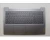 Lenovo 5CB1M46897 C-Cover with keyboard, Portuguese, Arctic Grey, Backlight, UK