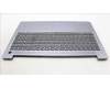 Lenovo 5CB1M47049 C-Cover with keyboard, German, Arctic Grey, Non-Backlight, Fingerprint, UK