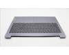 Lenovo 5CB1M47081 C-Cover with keyboard, Arabic, Arctic Grey, Non-Backlight, US