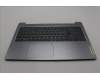 Lenovo 5CB1M47087 C-Cover with keyboard, Belgian, Arctic Grey, Non-Backlight, UK