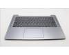 Lenovo 5CB1M47658 C-Cover with keyboard, Belgian, Arctic Grey, Non-Fingerprint, UK