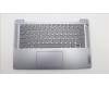 Lenovo 5CB1M47817 C-Cover with keyboard, Arabic, Arctic Grey, Fingerprint, US