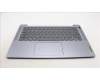 Lenovo 5CB1M47840 C-Cover with keyboard, Spanish, Arctic Grey, Fingerprint, UK