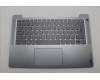 Lenovo 5CB1M47845 C-Cover with keyboard, UK English, Arctic Grey, Fingerprint, UK