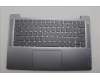 Lenovo 5CB1M47877 C-Cover with keyboard, Ukraine, Arctic Grey, Non-Fingerprint, US