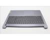 Lenovo 5CB1M48034 C-Cover with keyboard, Nordic, Arctic Grey, Non-Backlight, Non-Fingerprint, UK