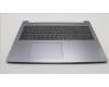 Lenovo 5CB1M48047 C-Cover with keyboard, UK English, Arctic Grey, Non-Backlight, Non-Fingerprint, UK