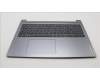 Lenovo 5CB1M48049 C-Cover with keyboard, Spanish, Arctic Grey, Non-Backlight, Non-Fingerprint, UK