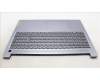 Lenovo 5CB1M48201 C-Cover with keyboard, German, Arctic Grey, Backlight, Non-Fingerprint, UK