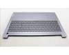 Lenovo 5CB1M48215 C-Cover with keyboard, Spanish, Arctic Grey, Backlight, Non-Fingerprint, UK
