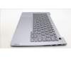 Lenovo 5CB1M48336 C-Cover with keyboard, Greek, Arctic Grey, Backlight, US