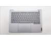 Lenovo 5CB1M48349 C-Cover with keyboard, Switzerland, Arctic Grey, Backlight, UK