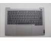 Lenovo 5CB1M48384 C-Cover with keyboard, UK English, Arctic Grey, Non-Backlight, UK