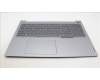 Lenovo 5CB1M48396 C-Cover with keyboard, Czech/Slovakian, Arctic Grey, Backlight, UK