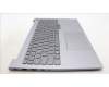 Lenovo 5CB1M48403 C-Cover with keyboard, Greek, Arctic Grey, Backlight, US